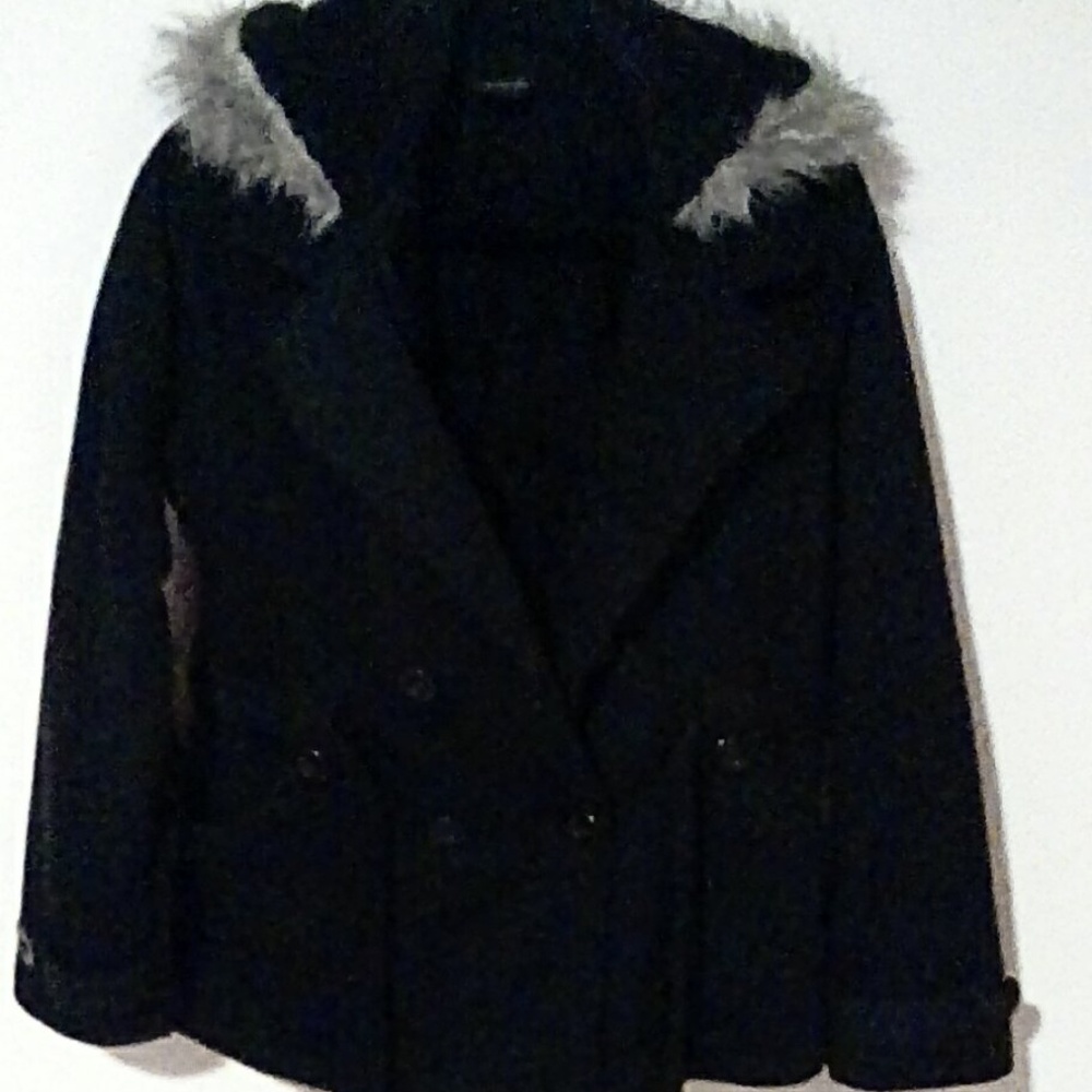 a black blazer